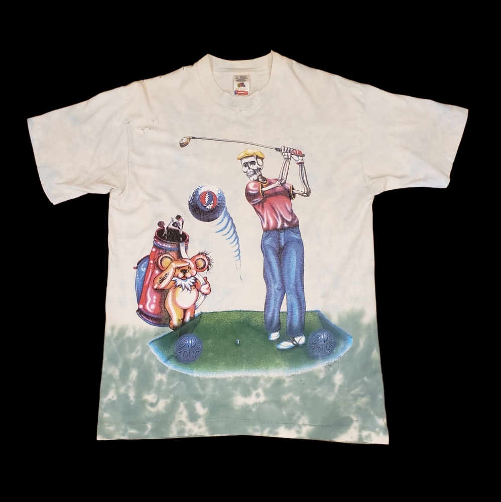 Rare vintage 1994 Grateful Dead Golf Tour Shirt